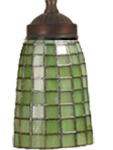 Tiffany Shade Only Lamp - SG696-05R-2 - handcrafted Tiffany stained glass lamp