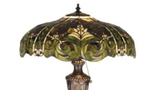 Tiffany Shade Only Lamp - SG842-18-1 - handcrafted Tiffany stained glass lamp