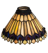 Tiffany Shade Only Lamp - TR546-08R-1 - handcrafted Tiffany stained glass lamp