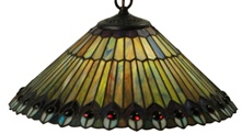 Tiffany Shade Only Lamp - TR546-12-1 - handcrafted Tiffany stained glass lamp