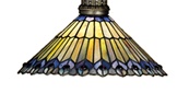 Tiffany Shade Only Lamp - TR546-12R-1 - handcrafted Tiffany stained glass lamp
