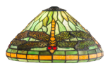 Tiffany Shade Only Lamp - TR812-12-4 - handcrafted Tiffany stained glass lamp