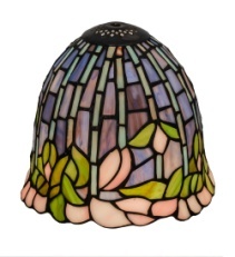 Tiffany Shade Only Lamp - TR820-08-2 - handcrafted Tiffany stained glass lamp