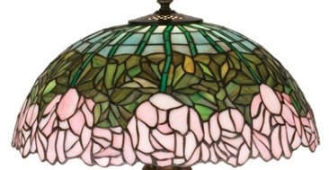 Tiffany Shade Only Lamp - TR856-16-1 - handcrafted Tiffany stained glass lamp