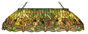 Tiffany Shade Only Lamp - TR860-40P-5 - handcrafted Tiffany stained glass lamp