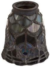 Tiffany Shade Only Lamp - TR872-04R-1 - handcrafted Tiffany stained glass lamp