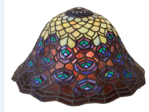 Tiffany Shade Only Lamp - TR872-12-1 - handcrafted Tiffany stained glass lamp