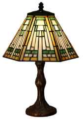 1901#+SB19 - handcrafted Tiffany stained glass lamp