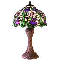2380+BB664 - handcrafted Tiffany stained glass lamp