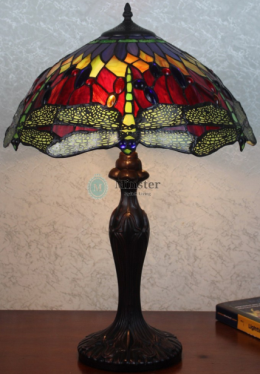 305C+
311L/16R - handcrafted Tiffany stained glass lamp