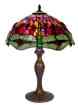 305C+BB06 - handcrafted Tiffany stained glass lamp
