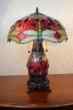 305R/16DL - handcrafted Tiffany stained glass lamp
