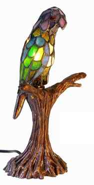 3268+BB925 - handcrafted Tiffany stained glass lamp