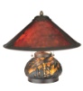6288-17-
LJB20-1 - handcrafted Tiffany stained glass lamp