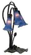 8Y107 - handcrafted Tiffany stained glass lamp