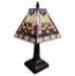 973+SB114 - handcrafted Tiffany stained glass lamp