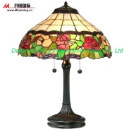 Tiffany Table Lamp - AM006TL16 - handcrafted Tiffany stained glass lamp