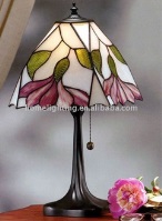 Tiffany Table Lamp - AM016TL08 - handcrafted Tiffany stained glass lamp