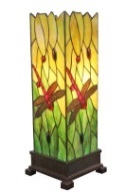 Tiffany Table Lamp - AM024TL05 - handcrafted Tiffany stained glass lamp