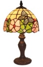 Tiffany Table Lamp - AM042TL08 - handcrafted Tiffany stained glass lamp