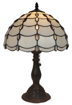 Tiffany Table Lamp - AM052TL12 - handcrafted Tiffany stained glass lamp