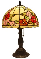 Tiffany Table Lamp - AM054TL12 - handcrafted Tiffany stained glass lamp