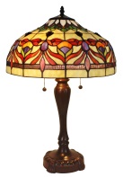 Tiffany Table Lamp - AM067TL16 - handcrafted Tiffany stained glass lamp