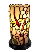 Tiffany Table Lamp - AM091ACC - handcrafted Tiffany stained glass lamp