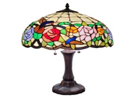 Tiffany Table Lamp - AM101TL16 - handcrafted Tiffany stained glass lamp