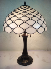 Tiffany Table Lamp - AM1041TL16 - handcrafted Tiffany stained glass lamp