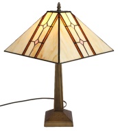 Tiffany Table Lamp - AM1050TL13 - handcrafted Tiffany stained glass lamp