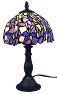 Tiffany Table Lamp - AM1076TL08 - handcrafted Tiffany stained glass lamp