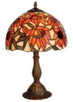 Tiffany Table Lamp - AM1084TL12 - handcrafted Tiffany stained glass lamp