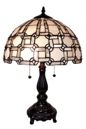 Tiffany Table Lamp - AM109TL14 - handcrafted Tiffany stained glass lamp