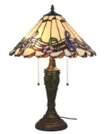 Tiffany Table Lamp - AM1101TL16 - handcrafted Tiffany stained glass lamp