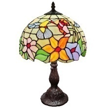 Tiffany Table Lamp - AM1112TL12 - handcrafted Tiffany stained glass lamp