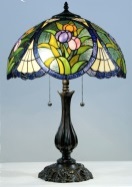 Tiffany Table Lamp - AM1113TL16 - handcrafted Tiffany stained glass lamp