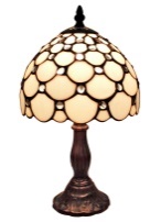 Tiffany Table Lamp - AM116TL08 - handcrafted Tiffany stained glass lamp