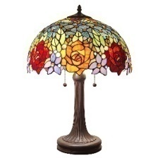 Tiffany Table Lamp - AM1534TL16 - handcrafted Tiffany stained glass lamp