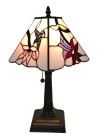 Tiffany Table Lamp - AM211TL08 - handcrafted Tiffany stained glass lamp