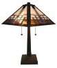 Tiffany Table Lamp - AM239TL14 - handcrafted Tiffany stained glass lamp