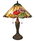 Tiffany Table Lamp - AM240TL16 - handcrafted Tiffany stained glass lamp