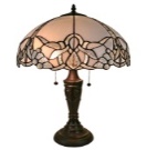 Tiffany Table Lamp - AM241TL16 - handcrafted Tiffany stained glass lamp