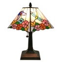 Tiffany Table Lamp - AM248TL08 - handcrafted Tiffany stained glass lamp