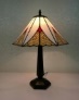Tiffany Table Lamp - AM258TL14 - handcrafted Tiffany stained glass lamp