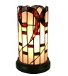 Tiffany Table Lamp - AM268ACC - handcrafted Tiffany stained glass lamp