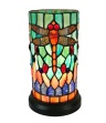 Tiffany Table Lamp - AM270ACC - handcrafted Tiffany stained glass lamp