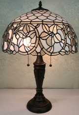 Tiffany Table Lamp - AM273TL16 - handcrafted Tiffany stained glass lamp
