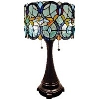 Tiffany Table Lamp - AM286TL12 - handcrafted Tiffany stained glass lamp