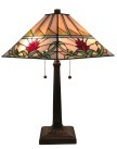 Tiffany Table Lamp - AM311TL14 - handcrafted Tiffany stained glass lamp
